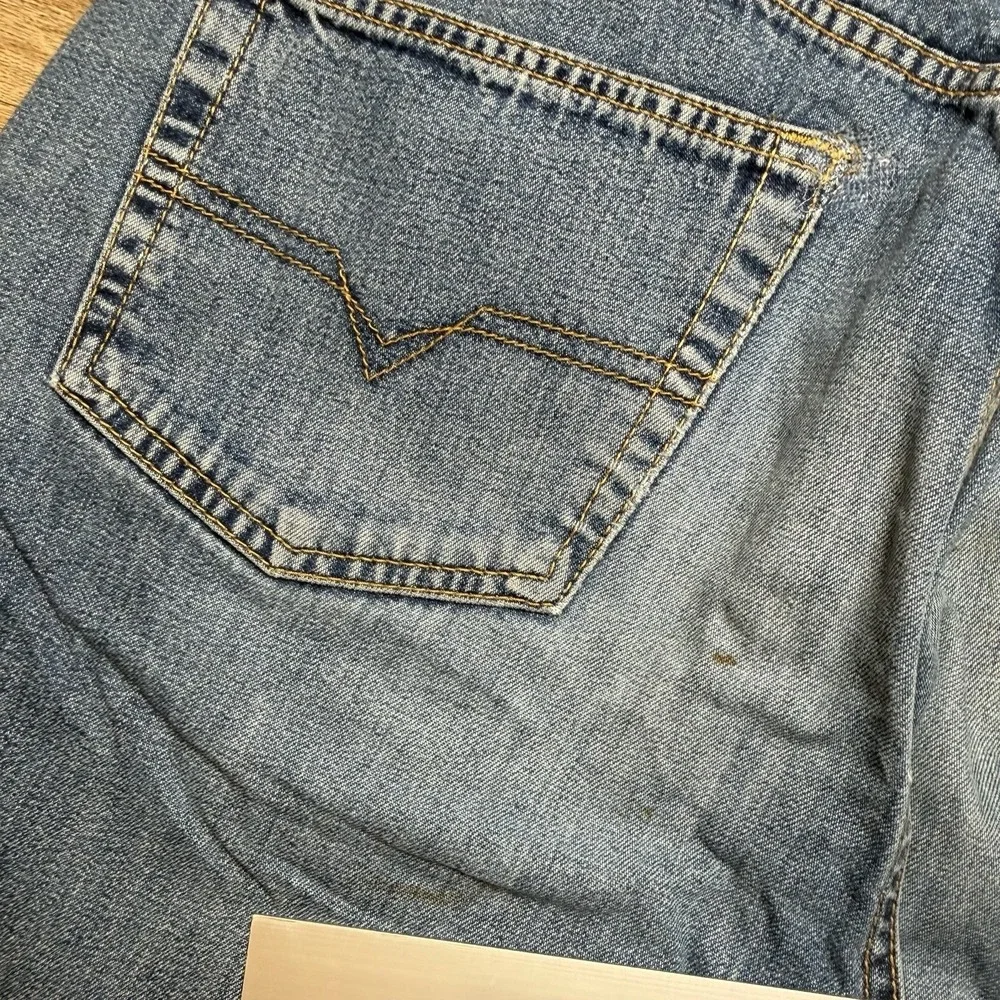 Vintage Diesel Cheyenne Jeans Men 32x34 Blue Straight Leg Made Italy Y2K (Tag34)